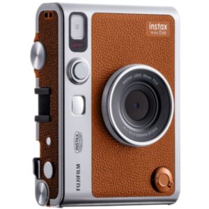 Fujifilm Instax Mini EVO hibridni polaroid fotoaparat - Rjav