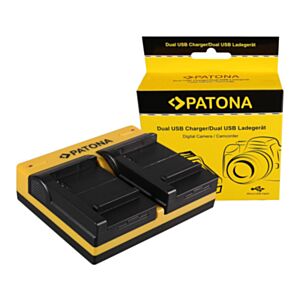 BP-511 Canon - hitri dvojni USB polnilec - Patona
