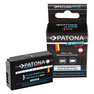 Baterija Canon LP-E17 PLATINUM Fully Decoded - Patona