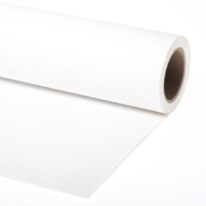 Papirnato studijsko ozadje - 1,36 x11m - (Super White) BELO