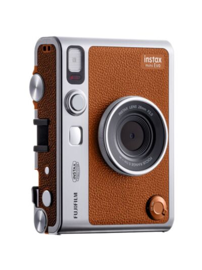 Fujifilm Instax Mini EVO C hibridni polaroid fotoaparat - Rjav