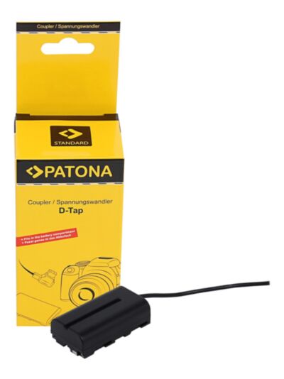 PATONA D-Tap na Sony L-Series (NP-F970, NP-F750, NP-F550) Dummy Battery
