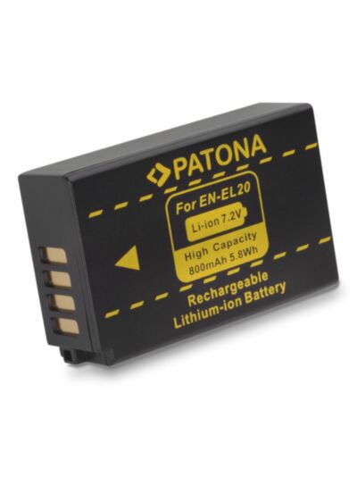Baterija Nikon EN-EL20 (za Nikon 1,...) - Patona