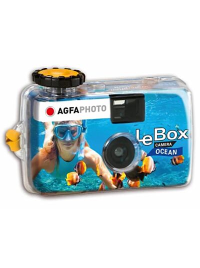 AgfaPhoto LeBox Ocean 400/27 fotoaparat za enkratno uporabo