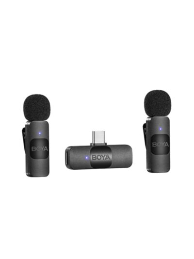 Boya BY-V20 Wireless Microphone 1RX-2TX - USB-C