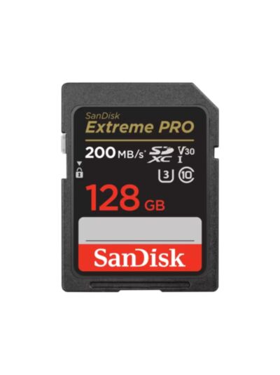 SanDisk Extreme Pro SDXC 128GB 200MB/s V30 U3