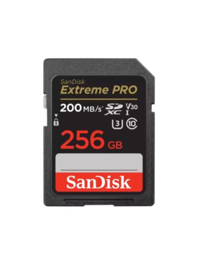 SanDisk Extreme Pro SDXC 256GB 200MB/s V30 U3