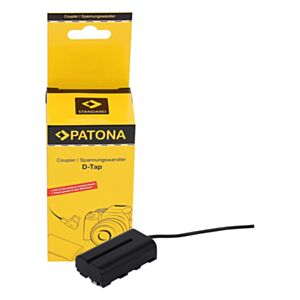 PATONA D-Tap na Sony L-Series (NP-F970, NP-F750, NP-F550) Dummy Battery