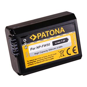 Battery Sony NP-FW50 (for Sony NEX-5, NEX-3...) - Patona