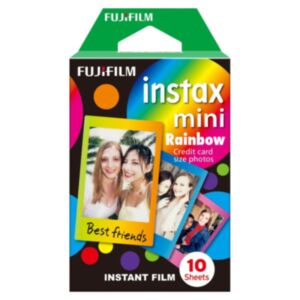 Fujifilm Instax Mini Instant film - Rainbow frame