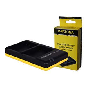 NP-W126 Fujifilm - fast double USB charger - Patona