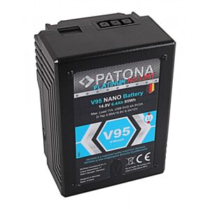 V-Mount Battery PATONA Platinum NANO V95 95Wh (RED ARRI)