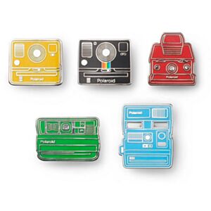 Polaroid Originals camera pin badge