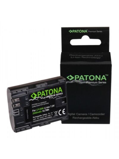 Battery Canon LP-E6n PREMIUM (7D MK II, 6D, 5D MK III)- Patona
