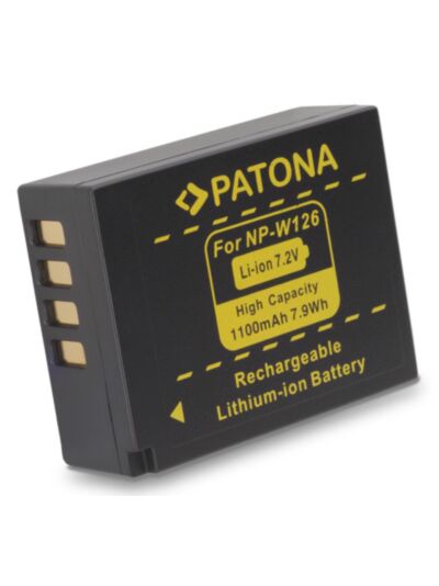 Battery Fujifilm NP-W126 (for Fujifilm X-E2,X-E1,X-M1...)-Patona
