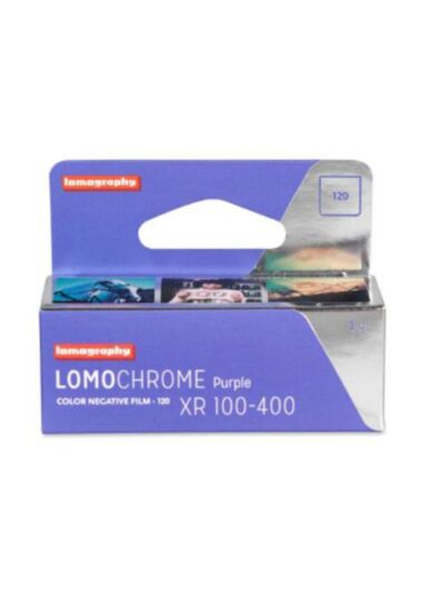 Lomography Chrome Purple XR 100-400  - 120 barvni film