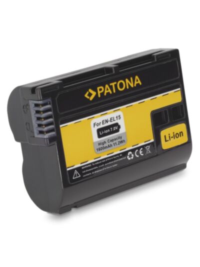 Baterija Nikon EN-EL15 decoded - Patona