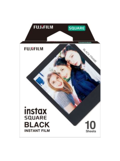 Fujifilm Instax SQUARE FILM (črn okvir) - 10 listov